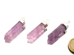 Amethyst Anhänger mit Silberfassung