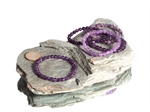 Amethyst Kugelarmband 6 mm