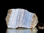 Chalcedon - blue Lace Anschliff