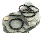 Lamellenobsidian Kugelarmband 6 mm