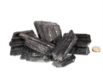 Turmalin schwarz Rohsteine - 1 kg (Schörl)