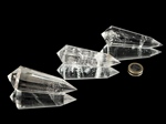 12 - seitige Bergkristall 'Vogel' Doppelender 1 Stück