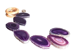 Achat Windspiel 'violett'