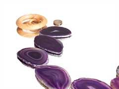 Achat Windspiel 'violett'