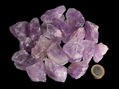 Amethyst kleine Rohsteine (2-4 cm) - 1 kg