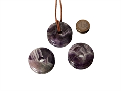 Amethyst Chevron Donut 40 mm