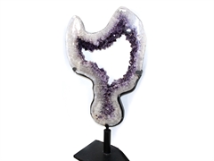 Amethyst 'Ring' auf Drehständer