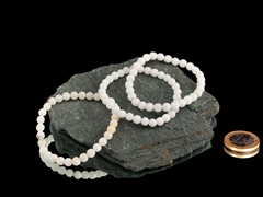 Baryt Kugelarmband 6 mm