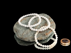 Baryt Kugelarmband 6 mm