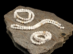 Baryt Kugelkette 8 mm / 45 cm