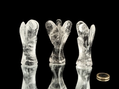 Bergkristall Engel groß