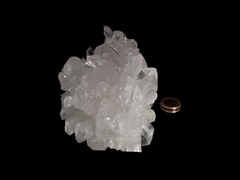 feine Bergkristallstufe