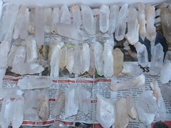 Bergkristall Madagaskar Spitzen & Stüfchen Restposten