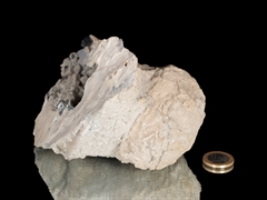 Bleiglanz in Barytgeode