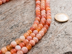 Botswana Achat orange 8 mm Kugelkettenstrang