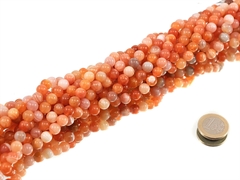 Botswana Achat orange 8 mm Kugelkettenstrang