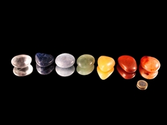 Chakra-Set XL Trommelsteine