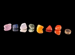 Chakra-Set Trommelsteine
