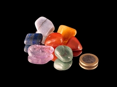 Chakra-Set Trommelsteine