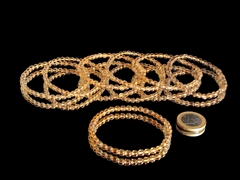 Natur Citrin Kugelarmband 5 mm