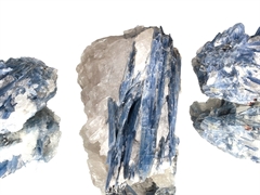 Kyanit (Disthen, Cyanit) Rohsteine - 1 kg