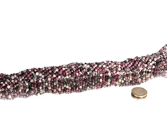 Eudialyt 4 mm Kugelkettenstrang