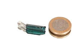 blauer Turmalin - Indigolith Anhänger 925