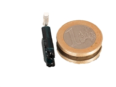 blauer Turmalin - Indigolith Anhänger 925