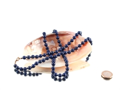 Lapis Lazuli Kugelkette 8 mm / 50 cm