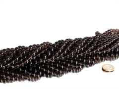 Lamellenobsidian 10 mm Kugelkettenstrang