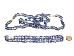 Lapis Lazuli Splitterkette