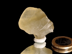 Libysches Wüstenglas - goldener Tektit