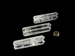 Bergkristall ca. 13,2 - 14 cm Massagekristall