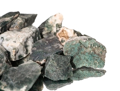 Moosachat kleine Rohsteine (2-6 cm) - 1 kg