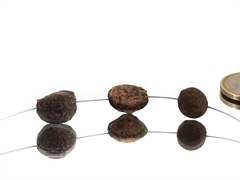 Moqui Marbles mini gebohrt - 3 Stück