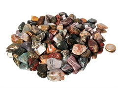 Ozeanchalcedon Trommelsteine 0,5 kg