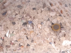 Quarz Trommelsteine mix Restposten - 10 kg