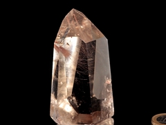 Rauchquarz mit Rutil 'Strahlen'