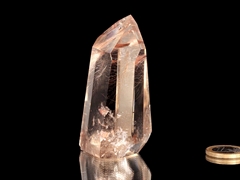 Rauchquarz mit Rutil 'Strahlen'