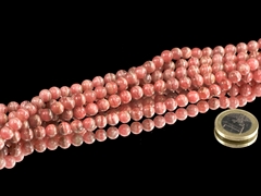 Rhodochrosit 6 mm Kugelkettenstrang