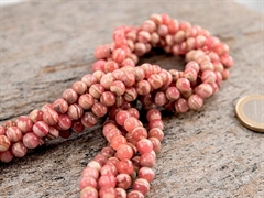 Rhodochrosit 6 mm Kugelkettenstrang