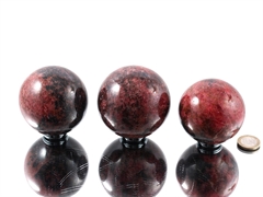 Rhodonit Kugeln - 1 kg