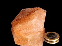 roter Rutilquarz - Freiform