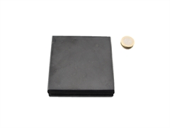 Schungit Quader 10 x10 x 1 cm
