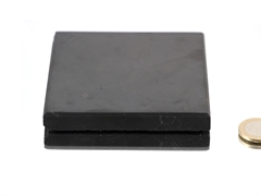 Schungit Quader 10 x10 x 1 cm