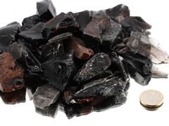 Obsidian Mix kleine Rohsteine (2-4 cm) - 1 kg