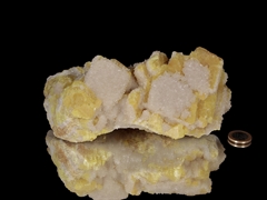 Schwefel Kristallstufe