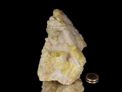 Schwefel Kristallstufe