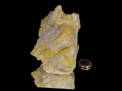 Schwefel Kristallstufe