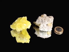 Schwefel Kristallstufen